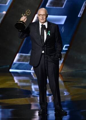 Actor Jeffrey Tambor accepts the award for Outstanding Lead Actor for A Comedy Series for Transparent onstage during the 67th Primetime Emmy Awards in the Microsoft Theater in Los Angeles on September 20, 2015.  LAP20150920661 KENxMATSUI