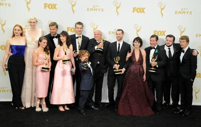 Game of Thrones cast PRIMETIME EMMY AWARDS: PRESSROOM Los Angeles  Patrick Rideaux PicturePerfect