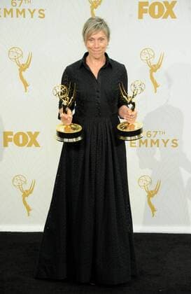 Frances McDormand PRIMETIME EMMY AWARDS: PRESSROOM Los Angeles  Patrick Rideaux PicturePerfect