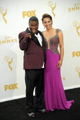 Tracy Morgan & wife Megan Wollover PRIMETIME EMMY AWARDS: PRESSROOM Los Angeles  Patrick Rideaux PicturePerfect