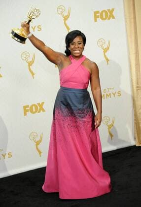 Uzo Aduba PRIMETIME EMMY AWARDS: PRESSROOM Los Angeles  Patrick Rideaux PicturePerfect