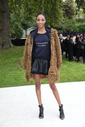 . 21 09 2015. London, United Kingdom. Jourdan Dunn arriving at the Burberry Prorsum show at London Fashion Week S S 2016-Day four.  xStephenxLockx xi-Imagesx IIM-11077-0005