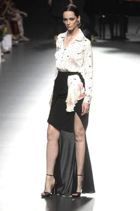 Model bei der Ion Fiz Fashion Show auf der Mercedes-Benz Fashion Week Madrid Spring Summer 2016. Madrid, 20.09.2015 Ion Fiz Model 