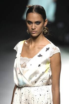 Model bei der Ion Fiz Fashion Show auf der Mercedes-Benz Fashion Week Madrid Spring Summer 2016. Madrid, 20.09.2015 Ion Fiz Model 