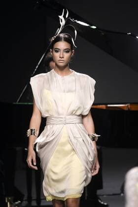 Model bei der Ion Fiz Fashion Show auf der Mercedes-Benz Fashion Week Madrid Spring Summer 2016. Madrid, 20.09.2015 Ion Fiz Model 