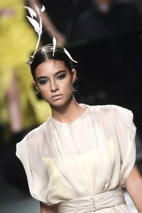 Model bei der Ion Fiz Fashion Show auf der Mercedes-Benz Fashion Week Madrid Spring Summer 2016. Madrid, 20.09.2015 Ion Fiz Model 