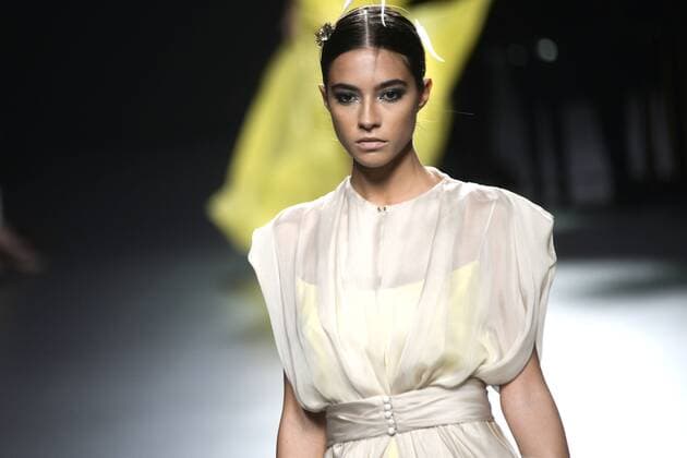 Model bei der Ion Fiz Fashion Show auf der Mercedes-Benz Fashion Week Madrid Spring Summer 2016. Madrid, 20.09.2015 Ion Fiz Model 