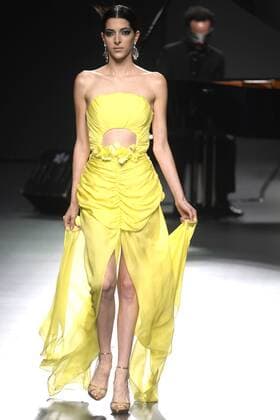 Model bei der Ion Fiz Fashion Show auf der Mercedes-Benz Fashion Week Madrid Spring Summer 2016. Madrid, 20.09.2015 Ion Fiz Model 