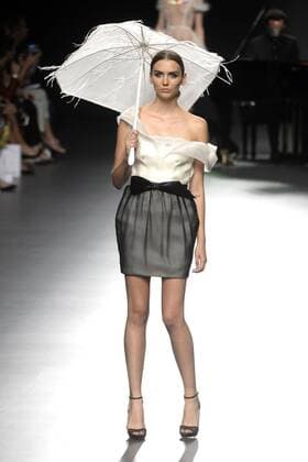 Model bei der Ion Fiz Fashion Show auf der Mercedes-Benz Fashion Week Madrid Spring Summer 2016. Madrid, 20.09.2015 Ion Fiz Model 