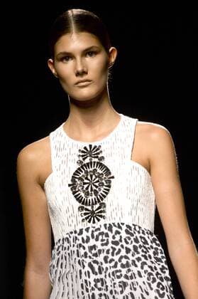 Model bei der Alvarno Fashion Show auf der Mercedes-Benz Fashion Week Madrid Spring Summer 2016. Madrid, 21.09.2015 Alvarno Model 