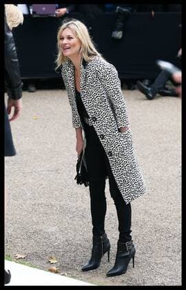 . 21 09 2015. London, United Kingdom.Kate Moss arriving at the Burberry Prorsum show at London Fashion Week S S 2016-Day four.  xStephenxLockx xi-Imagesx IIM-11077-0083