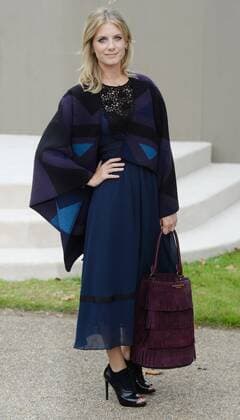 French actress Melanie Laurent attends Burberry Prorsum s Spring Summer 2016 catwalk show in London on September 21, 2015.  LON20150921127 RUNExHELLESTAD