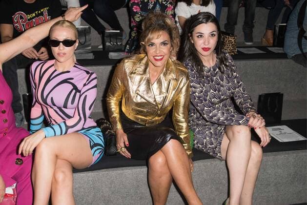 Daniela Blume, Silvia Superstar y Marta Vaquerizo en el desfile de Maria Escote y Maya Hansen de la Mercedes Benz Fashion Week 2015 en Madrid. 588 cordon press Daniela Blume, Silvia Superstar and Marta Vaquerizo at the Maria Escote and Maya Hansen s fashion show of the Mercedes Benz Fashion Week 2015 in Madrid. 