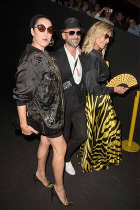 Rossy de Palma y Bibiana Fernandez en el desfile de Maria Escote y Maya Hansen de la Mercedes Benz Fashion Week 2015 en Madrid. 588 cordon press Rossy de Palma and Bibiana Fernandez at the Maria Escote and Maya Hansen s fashion show of the Mercedes Benz Fashion Week 2015 in Madrid. 