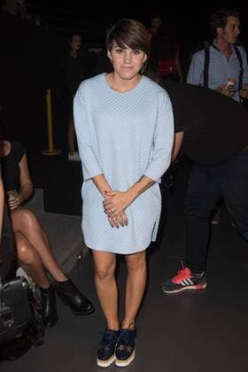 Angy en el desfile de Basmar y Dolores Cortes en Mercedes Benz Fashion Week 2015 en Madrid. 588 cordon press Angy at the Basmas and Dolores Cortes fashion show of Mercedes Benz Fashion Week 2015 in Madrid. 