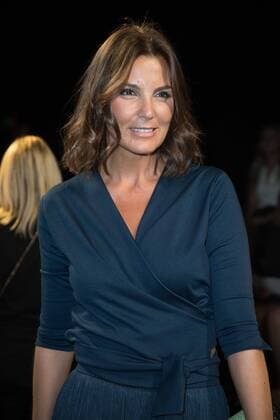 Mar Flores en el desfile de Basmar y Dolores Cortes en Mercedes Benz Fashion Week 2015 en Madrid. 588 cordon press Mar Flores at the Basmas and Dolores Cortes fashion show of Mercedes Benz Fashion Week 2015 in Madrid. 
