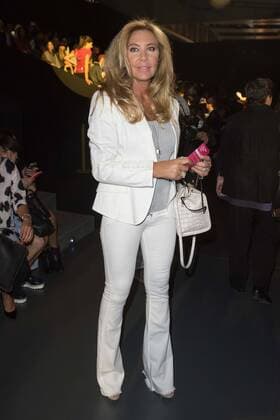 Norma Duval en el desfile de Basmar y Dolores Cortes en Mercedes Benz Fashion Week 2015 en Madrid. 588 cordon press Norma Duval at the Basmas and Dolores Cortes fashion show of Mercedes Benz Fashion Week 2015 in Madrid. 