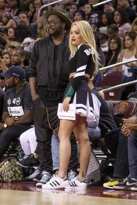 Will.I.Am Rita Ora beim Power 106 s All-Star Celebrity Basketball Game am 20.09.2015 in Los Angeles 2015 Power 106 s All-Star Celebrity Basketball Game in Los Angeles 