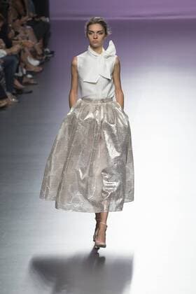 Sept. 21, 2015 - Madrid, Madrid, Spain - A model showcases designs by The 2nd Skin Co on the runway at the 2nd Skin Co show during Mercedes-Benz Fashion Week Madrid Spring Summer 2015 16 at Ifema on September 21, 2015 in Madrid, Spain. Madrid Spain  - ZUMAn230