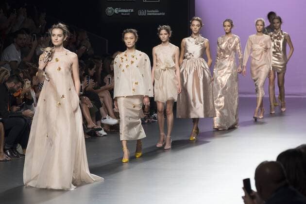 Sept. 21, 2015 - Madrid, Madrid, Spain - Models showcases designs by The 2nd Skin Co on the runway at the 2nd Skin Co show during Mercedes-Benz Fashion Week Madrid Spring Summer 2015 16 at Ifema on September 21, 2015 in Madrid, Spain. Madrid Spain  - ZUMAn230