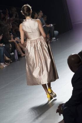 Sept. 21, 2015 - Madrid, Madrid, Spain - A model showcases designs by The 2nd Skin Co on the runway at the 2nd Skin Co show during Mercedes-Benz Fashion Week Madrid Spring Summer 2015 16 at Ifema on September 21, 2015 in Madrid, Spain. Madrid Spain  - ZUMAn230