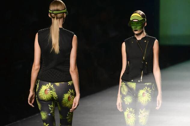 Model bei der Maya Hansen Fashion Show auf der Mercedes-Benz Fashion Week Madrid Spring Summer 2016. Madrid, 21.09.2015 Maya Hansen Model 