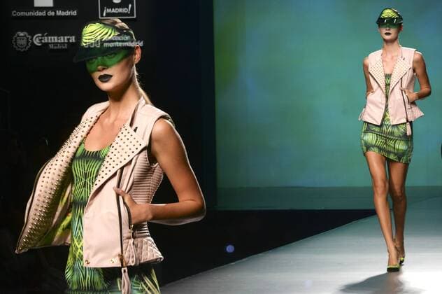 Model bei der Maya Hansen Fashion Show auf der Mercedes-Benz Fashion Week Madrid Spring Summer 2016. Madrid, 21.09.2015 Maya Hansen Model 