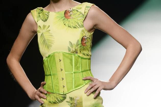 Model bei der Maya Hansen Fashion Show auf der Mercedes-Benz Fashion Week Madrid Spring Summer 2016. Madrid, 21.09.2015 Maya Hansen Model 