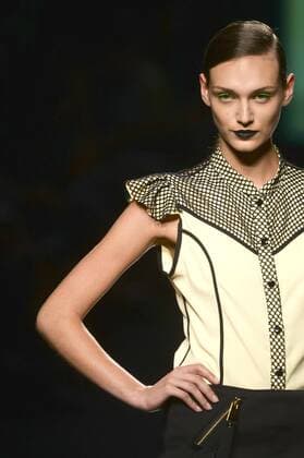 Model bei der Maya Hansen Fashion Show auf der Mercedes-Benz Fashion Week Madrid Spring Summer 2016. Madrid, 21.09.2015 Maya Hansen Model 