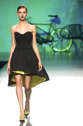 Model bei der Maya Hansen Fashion Show auf der Mercedes-Benz Fashion Week Madrid Spring Summer 2016. Madrid, 21.09.2015 Maya Hansen Model 