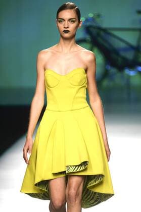 Model bei der Maya Hansen Fashion Show auf der Mercedes-Benz Fashion Week Madrid Spring Summer 2016. Madrid, 21.09.2015 Maya Hansen Model 