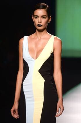 Model bei der Maya Hansen Fashion Show auf der Mercedes-Benz Fashion Week Madrid Spring Summer 2016. Madrid, 21.09.2015 Maya Hansen Model 