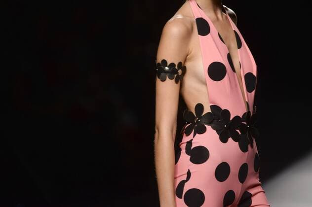 Model bei der Maria Escote Fashion Show auf der Mercedes-Benz Fashion Week Madrid Spring Summer 2016. Madrid, 21.09.2015 Maria Escoté Model 
