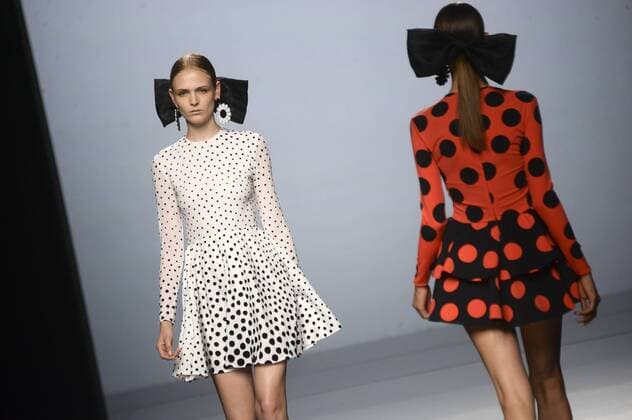 Models bei der Maria Escote Fashion Show auf der Mercedes-Benz Fashion Week Madrid Spring Summer 2016. Madrid, 21.09.2015 Maria Escoté Models 