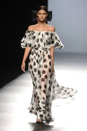 Model bei der Maria Escote Fashion Show auf der Mercedes-Benz Fashion Week Madrid Spring Summer 2016. Madrid, 21.09.2015 Maria Escoté Model 