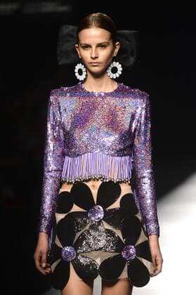 Model bei der Maria Escote Fashion Show auf der Mercedes-Benz Fashion Week Madrid Spring Summer 2016. Madrid, 21.09.2015 Maria Escoté Model 