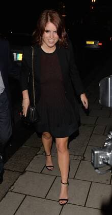 Princess Eugenie of York attending Love Magazine s Miu Miu London Fashion Week party at Loulou s club in Mayfair, London. SEPTEMBER 21st 2015  LTNx152935