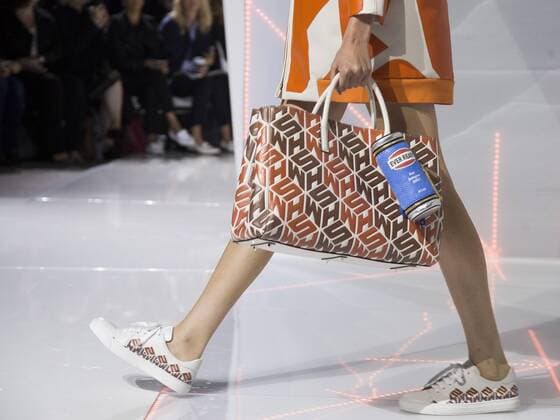 London, UK. 22 09 2015. London Fashion Week runway show of British accessories and handbag designer Anya Hindmarch at Lindley Hall. London Fashion Week, Anya Hindmarch, London, UK 