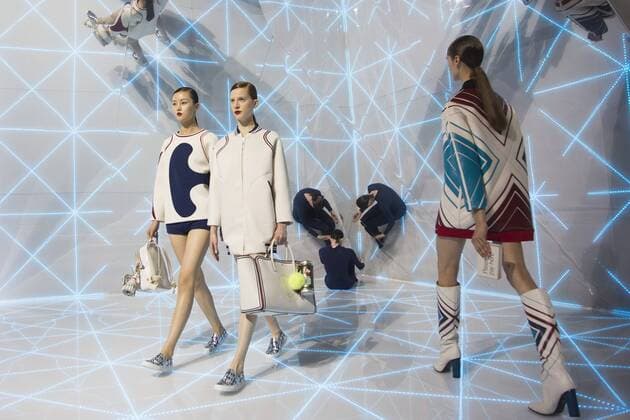 London, UK. 22 09 2015. London Fashion Week runway show of British accessories and handbag designer Anya Hindmarch at Lindley Hall. London Fashion Week, Anya Hindmarch, London, UK 