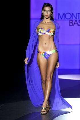 Model bei der Basmar by Montse Bassons Fashion Show auf der Mercedes-Benz Fashion Week Madrid Spring Summer 2016. Madrid, 21.09.2015 Basmar Model 