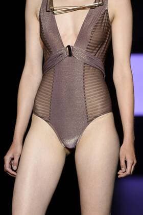 Model bei der Basmar by Montse Bassons Fashion Show auf der Mercedes-Benz Fashion Week Madrid Spring Summer 2016. Madrid, 21.09.2015 Basmar Model 
