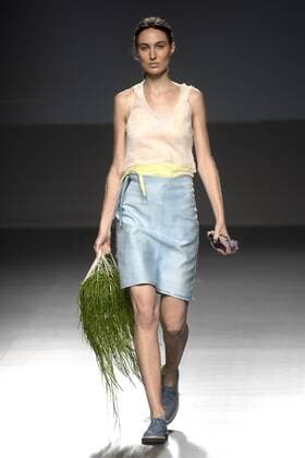 Model bei der Howl Fashion Show auf der Mercedes-Benz Fashion Week Madrid Spring Summer 2016. Madrid, 22.09.2015 Howl Model 