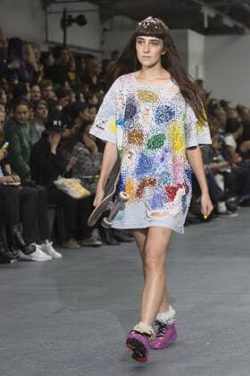 London, UK. 22 09 2015. London Fashion Week SS16 ready-to-wear runway show of designer Ashish at the BFC Show Space in Brewer Street. London Fashion Week, Ashish, London, UK 