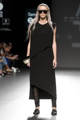 Model bei der 44 Fashion Show auf der Mercedes-Benz Fashion Week Madrid Spring Summer 2016. Madrid, 22.09.2015 44 Model 