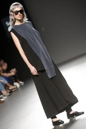 Model bei der 44 Fashion Show auf der Mercedes-Benz Fashion Week Madrid Spring Summer 2016. Madrid, 22.09.2015 44 Model 