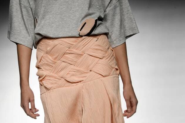 Model bei der Azabala Fashion Show auf der Mercedes-Benz Fashion Week Madrid Spring Summer 2016. Madrid, 22.09.2015 Azabala Model 