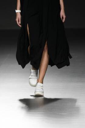 Model bei der Azabala Fashion Show auf der Mercedes-Benz Fashion Week Madrid Spring Summer 2016. Madrid, 22.09.2015 Azabala Model 