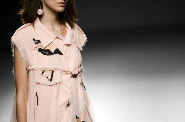 Model bei der Azabala Fashion Show auf der Mercedes-Benz Fashion Week Madrid Spring Summer 2016. Madrid, 22.09.2015 Azabala Model 