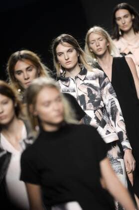 Models bei der Azabala Fashion Show auf der Mercedes-Benz Fashion Week Madrid Spring Summer 2016. Madrid, 22.09.2015 Azabala Model 