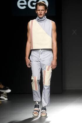 Model bei der Xabi Reyes Fashion Show auf der Mercedes-Benz Fashion Week Madrid Spring Summer 2016. Madrid, 22.09.2015 Xabi Reyes Model 